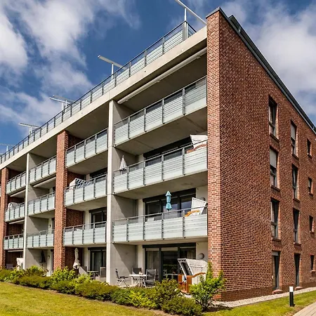 Haus Strandlaeufer 1 6 Deichlounge Lägenhet Büsum